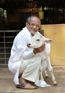 Shri Devadas Rao, ( Dev baba) founder of Surabhivana - Save Indian Cows Organization